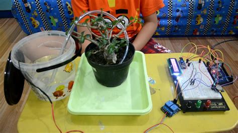 Arduino Time Based Automatic Plant Watering System Youtube
