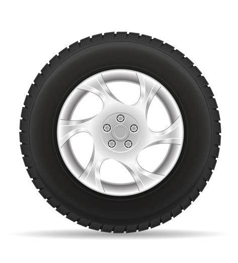 Cartoon Car Tyre