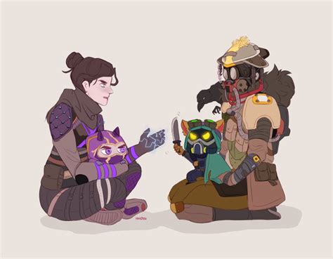 Pin By Lazy Bones On Apex Legends Apex Anime Game Art