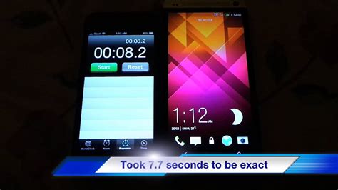 Htc One Power On And Shutdown Times Amazing Youtube