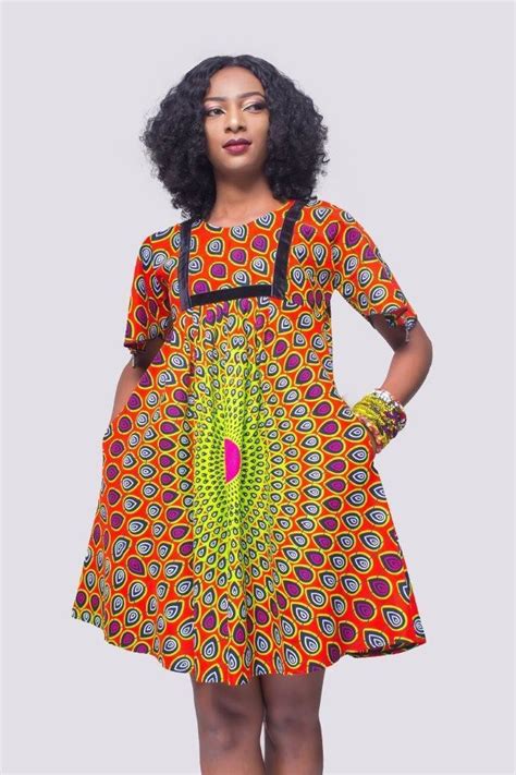 African Print Dress Ankara Dress African Womens Clothing Womens Clot Afrikrea