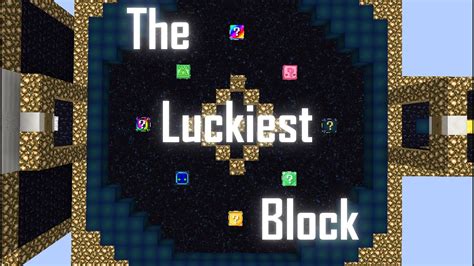 The Luckiest Block Lucky Block Race Map Part 1 Youtube