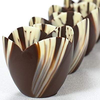 Amazon Com Marbled Chocolate Tulip Cup 3 Inch 1 Box 30 Count