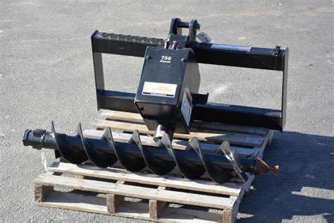 Skid Steer Augers Tiger Attachments