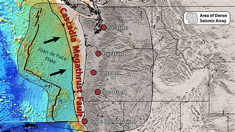 Research Sheds New Light On Tensions Along Cascadia Fault Around The O