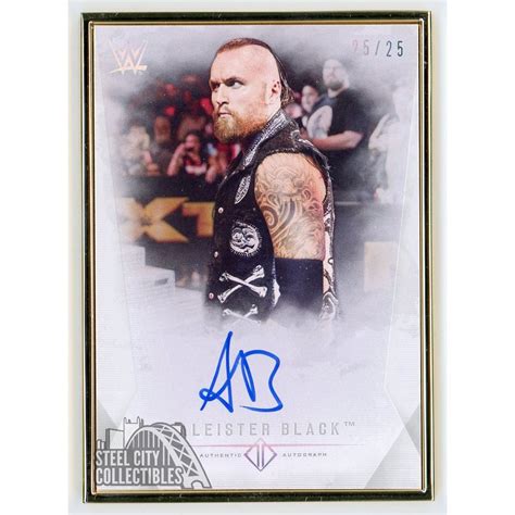 Aleister Black 2019 Topps Wwe Transcendent Collection Auto 2525