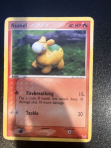 Numel 510 2004 Pokemon Trading Card Ebay