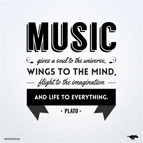 Music Is Everything Plato Rocketdog Quote Teaching Music