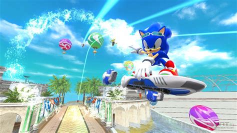 Sonic Free Riders Kinect Vidéo Des Armes