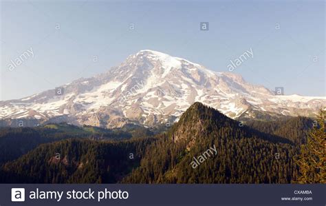 Mount Mt Rainier National Park Massive Stratovolcano Volcano Washington