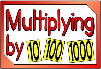 To understand first perhaps one should read up on mathematics first before you ask this. Multiplying & Dividing by 10, 100, 1000 (BUNDLE PACK) by ...
