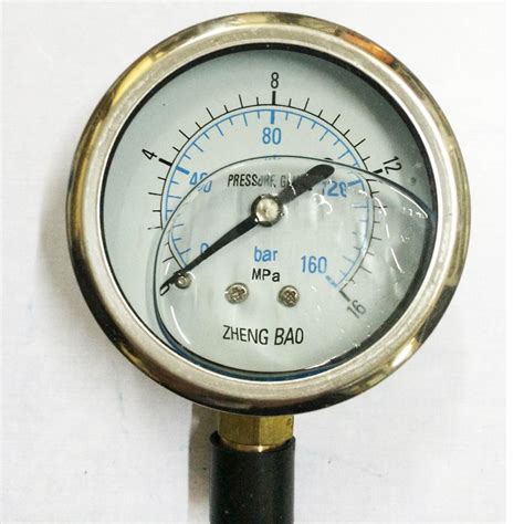 Table Yn 60 0 16 Hydraulic Oil Pressure Gauge Vibration Proof Pressure