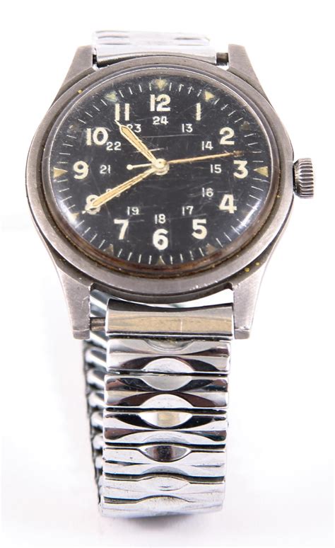 Sold Price Vietnam Era Dtu 2ap Benrus Military Issue Wrist Watch