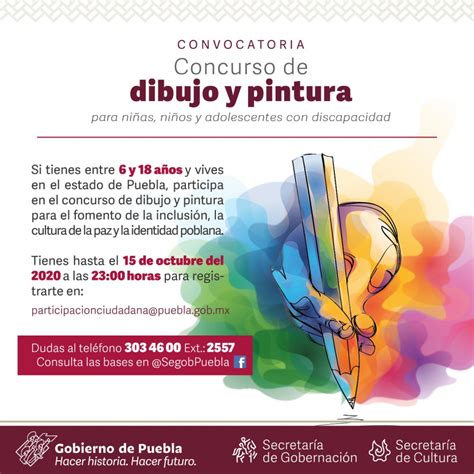 Concurso De Dibujo Y Pintura Para Niños Niñas Y Adolescentes Con