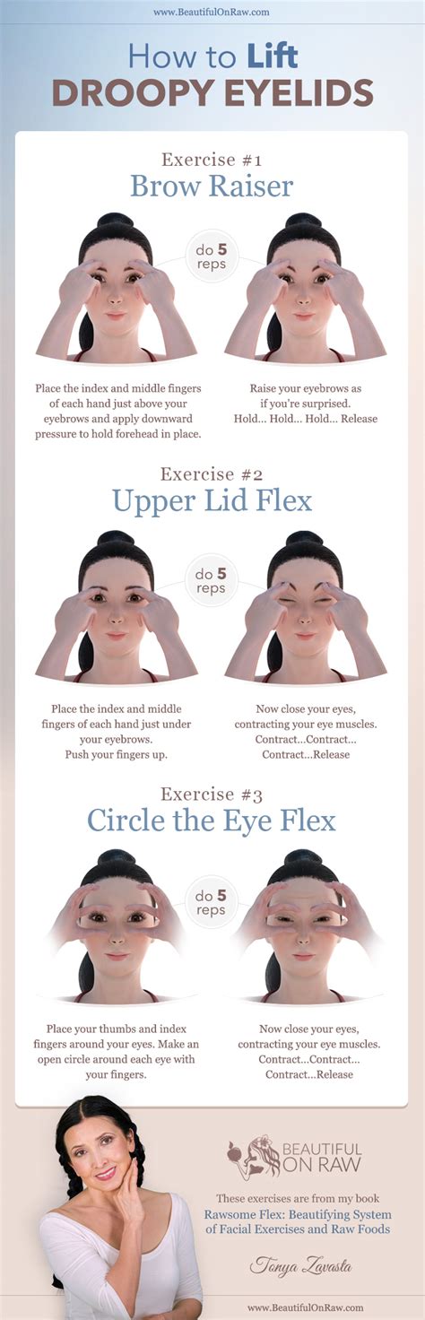 How To Lift Droopy Eyelids Beautiful On Raw