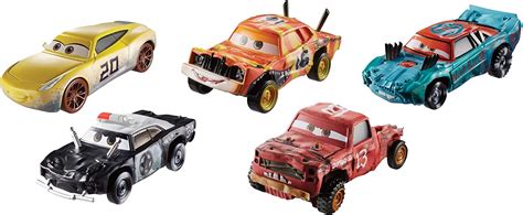 Cars 3 Disney Pixar Die Cast Thunder Hollow Confezione Con 5 Veicoli
