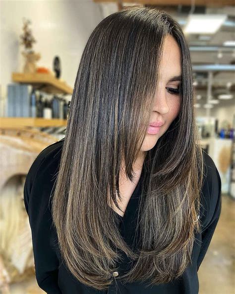 38 Stunning Haircuts With Long Layers For Straight Hair Straight Layered Hair Straight Blonde