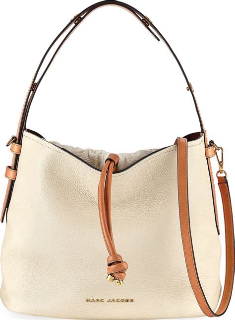 Marc Jacobs Pebbled Leather Hobo Bag Luxed
