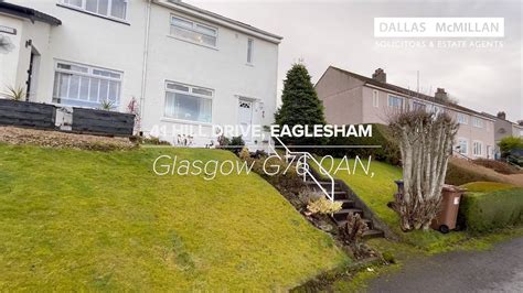 41 Hill Drive Eaglesham Glasgow G76 0an Youtube