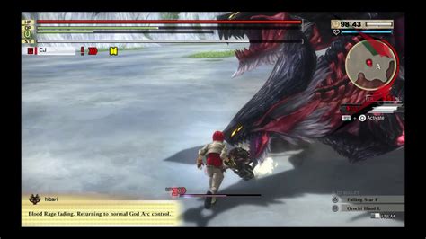 God Eater 2 Rage Burst Crimson Orochi 99 Solo Youtube