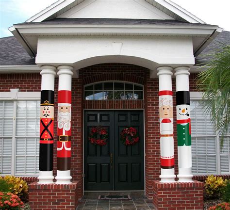 20 Christmas Lights For Porch Columns