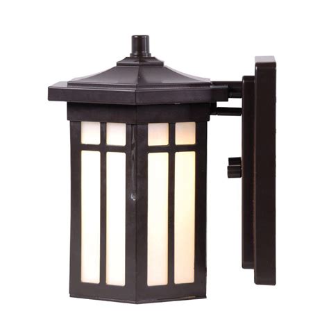 A great option to consume less energy is to use solar lights or outdoor led lighting. Home Decorators Collection Antique Bronze Outdoor LED ...