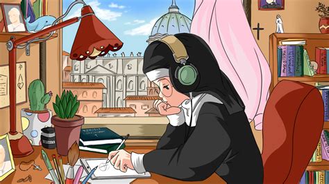 Vatican Lo Fi Girl Lofi Girl Know Your Meme