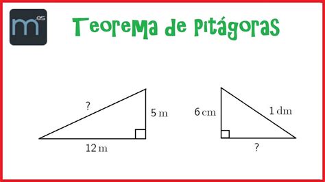 Triangulos Rectangulos Teorema De Pitagoras Youtube Images