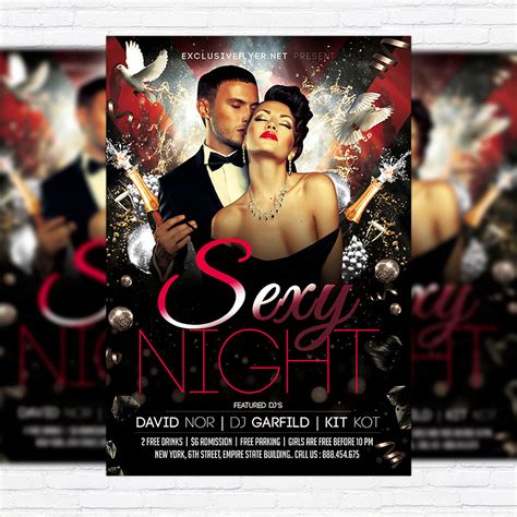 Sexy Night Vol2 Premium Flyer Template Facebook Cover