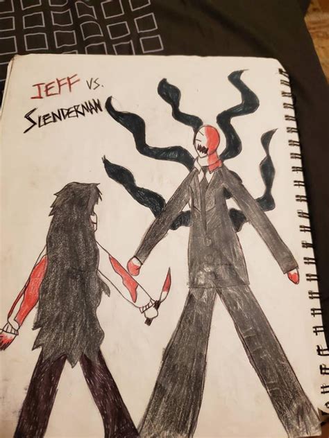 Jeff The Killer Vs Slenderman By Jaylightest240 On Deviantart