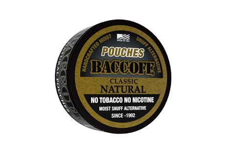 Baccoff Natural Pouches Quit With Natural Chewing Tobacco Less Dip