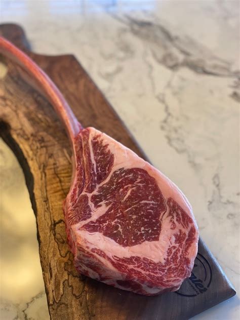 Texas Wagyu Beef Tomahawk Oz Bone In Butcher Shop Dallas