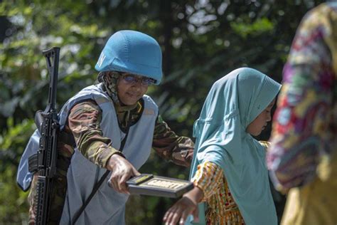 Indonesia Peacekeeping Exercise Garuda Canti Dharma Ii Helps Partners