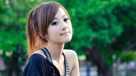 Asian Skinny Brunette Teen Girl Wallpaper 2395 1920x1080 1080p