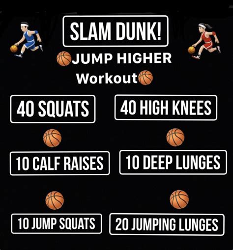 Workout To Jump Higher Basketball Workouts Training Basketball
