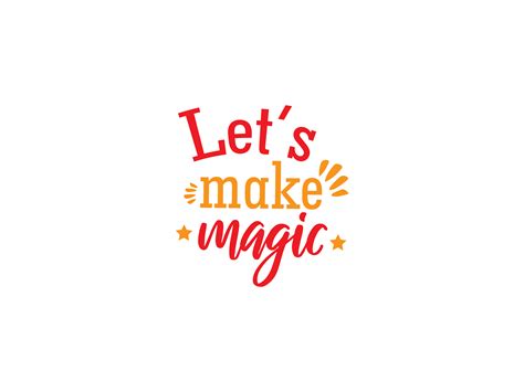 Lets Make Magic Graphic By Archshape · Creative Fabrica