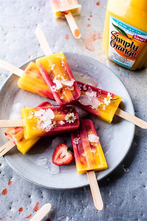 Every plant has story to tell, one of the most amazing stories comes from the irish strawberry tree. Three Ingredient Strawberry Mango Popsicles | Recipe | Ice ...