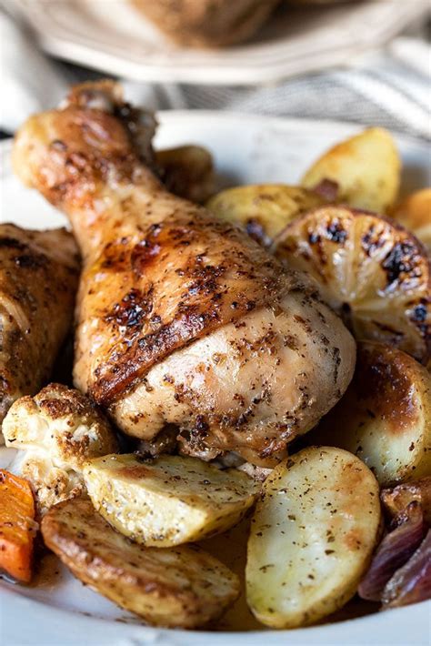 Cutting up a whole chicken can save you a lot of money in the long run. Greek baked chicken recipe (with potatoes)