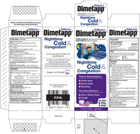 Dimetapp Dosage By Weight Blog Dandk