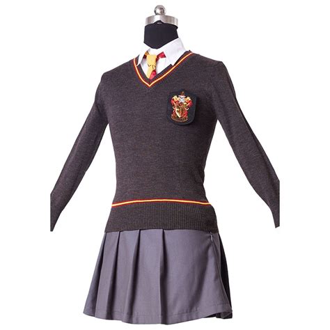 Harry Potter Gryffindor Uniform Hermione Granger Hermine Granger Kostü