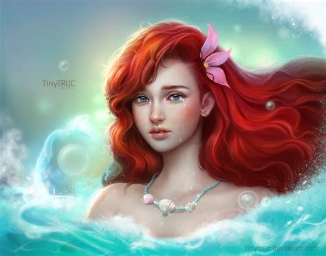 Ariel The Little Mermaid By Tinytruc On Deviantart Ariel The Little