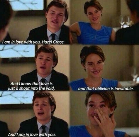 Oblivion Is Inevitable The Fault In Our Stars Quotes The Fault In