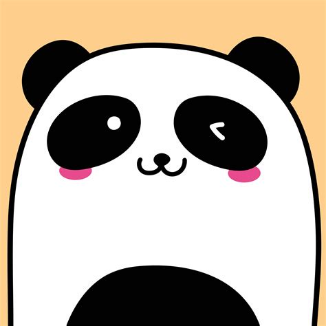 Cute Pandas Clipart Instant Download Vector Art Images