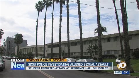Sdsu Police Investigate Sexual Assault Near Campus Youtube