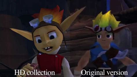 Jak And Daxter Collection Hd Vs Sd Gameplay Comparison Youtube