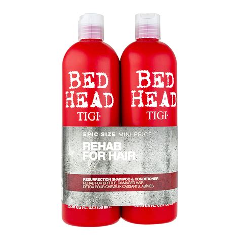 Tigi Bed Head Resurrection Shampoo 750ml Conditioner 750ml Duo Set