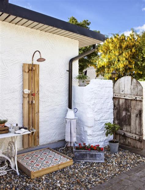If you plan on wanting an outdoor bathroom, we will help you find inspiration to apply it to your below are the 9 top and wonderful diy outdoor bathroom shower for extra bathing sensational. 10 Amazing DIY Outdoor Showers You Can Make in No Time