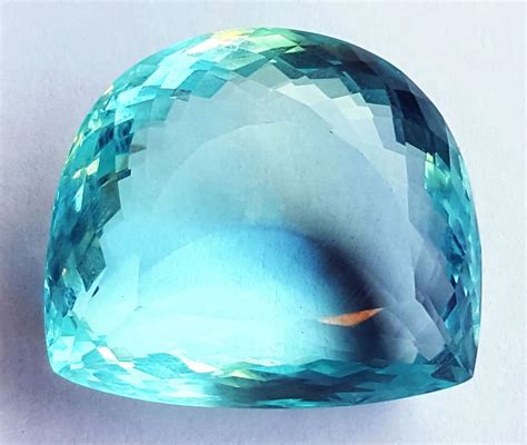 Certified Light Blue Aquamarine Loose Gemstone Between 77 To Etsy