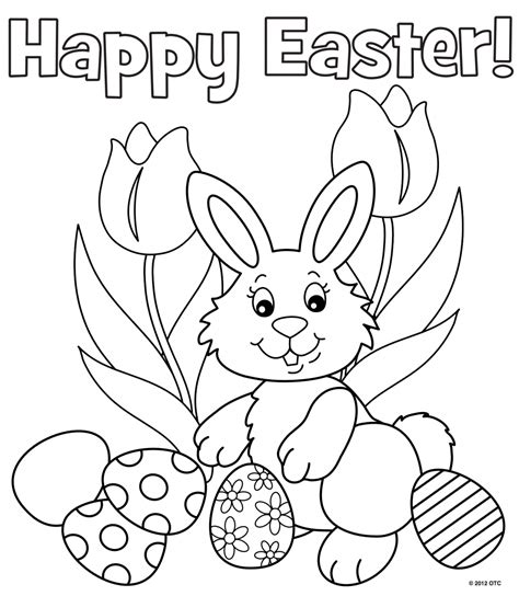 Printable Easter Colouring Pages Bunny Coloring Pages Easter
