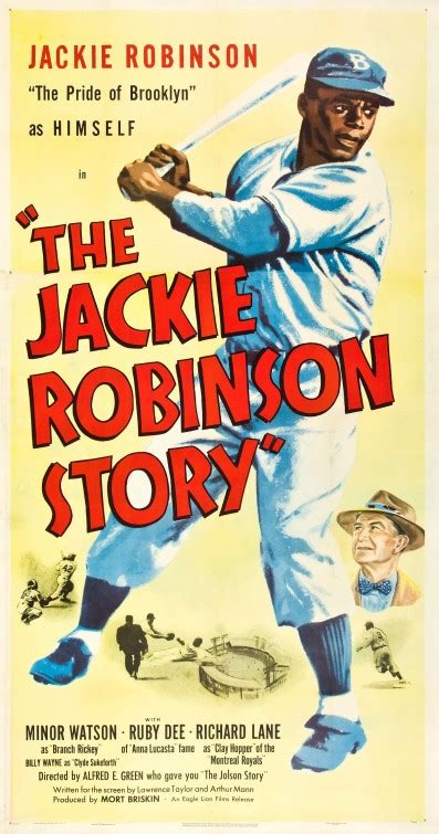 4 fox movie tone news clips. The Jackie Robinson Story Movie Poster (#2 of 2) - IMP Awards